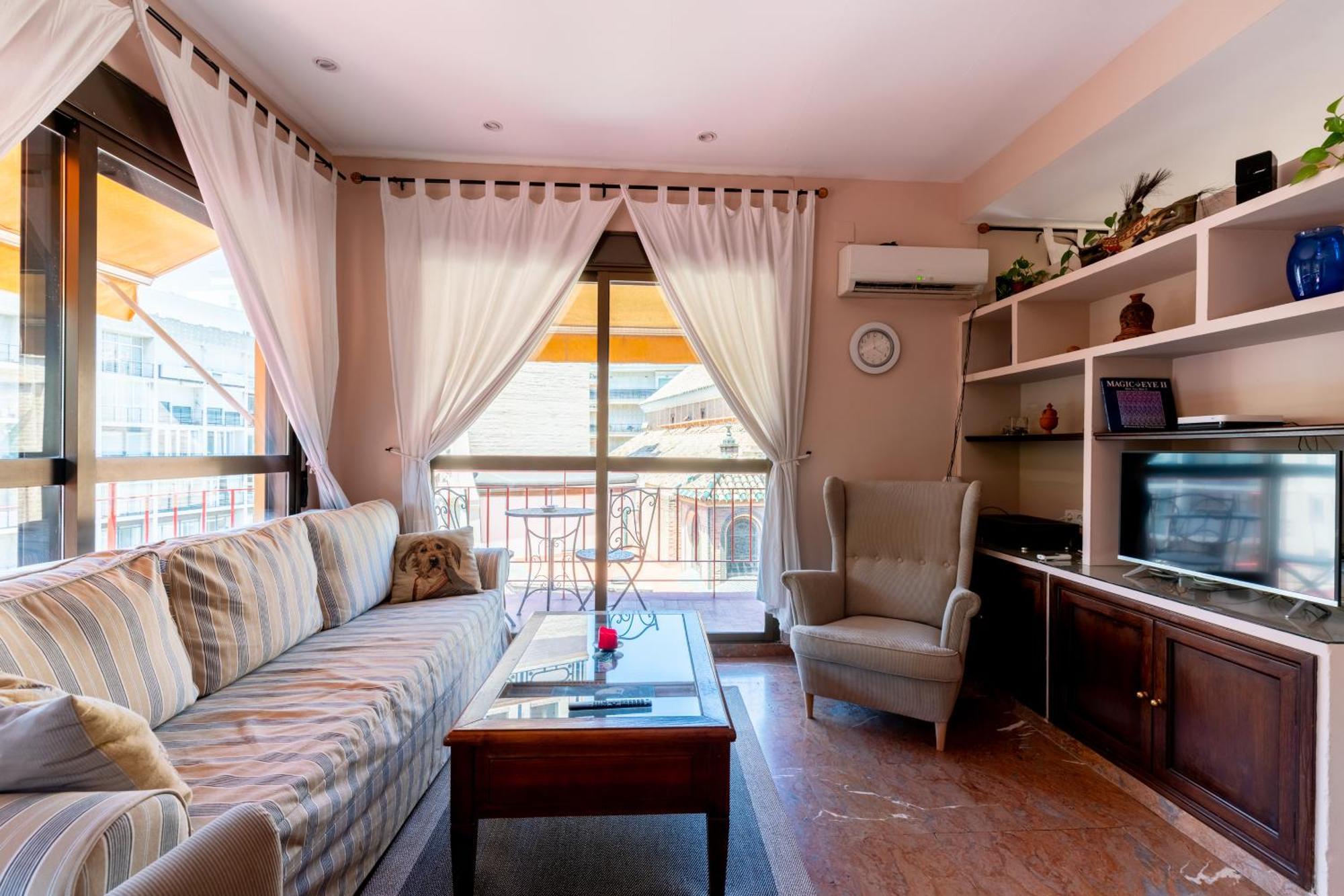 Penthouse!!! Center Of Seville!!! 2 Bedroom + 2 Bath!!! Eksteriør billede